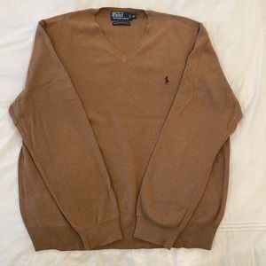 Polo Brown Crewneck Sweater